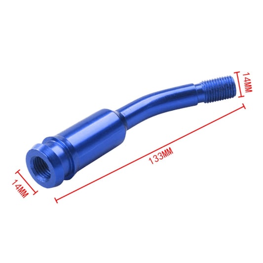 Car Modified Racing Quick Curved Gear Lever Extension Rod for Volkswagen T4 1990-2003 (Blue) by buy2fix