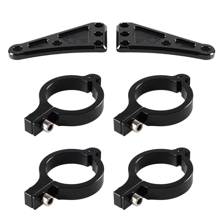 Motorcycle CNC Headlight Holder Clamp for 41mm Front Fork Tube - Holder by buy2fix | Online Shopping UK | buy2fix