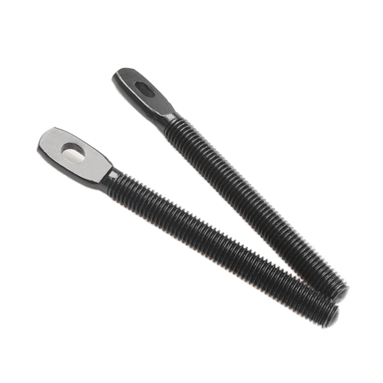 Universal Car Aluminum Alloy Mount Hood Pin Bonnet Lock (Black) by buy2fix