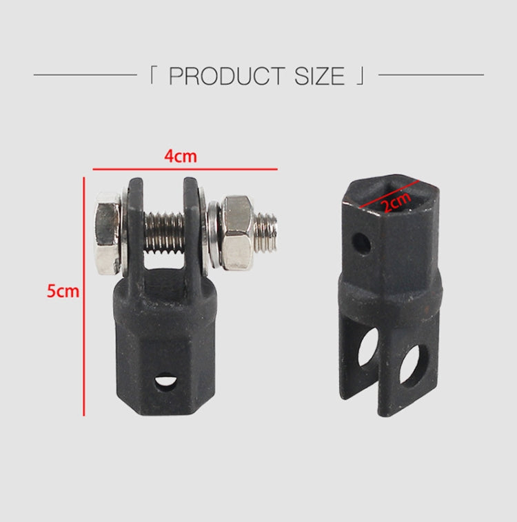 Car Scissor Jack Adapter for 1/2 inch Drive Impact Wrench IJA001 MA2379 - Car Jacks by buy2fix | Online Shopping UK | buy2fix