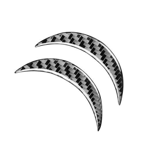 Carbon Fiber Car Steering Wheel Label Decorative Sticker for Toyota Old RAV4 2006-2013,Left and Right Drive Universal by buy2fix