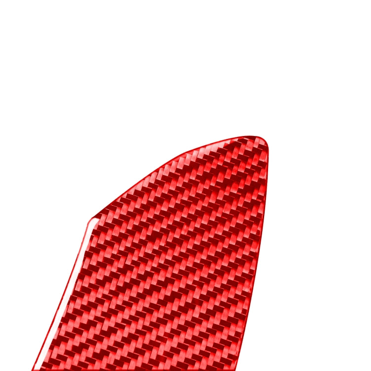 4 PCS / Set Carbon Fiber Car Lifting Decorative Sticker for Toyota Corolla 2014-2018,Right Drive (Red) - Car Interior Mouldings by buy2fix | Online Shopping UK | buy2fix