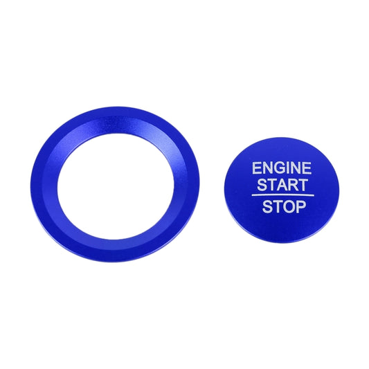 Car Engine Start Key Push Button Ring Trim Sticker for Honda(Blue) by buy2fix