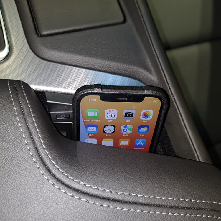Car Qi Standard Wireless Charger 15W Quick Charging for Cadillac CT5 2020-2022, Left Driving - Wireless Charging Pads by buy2fix | Online Shopping UK | buy2fix