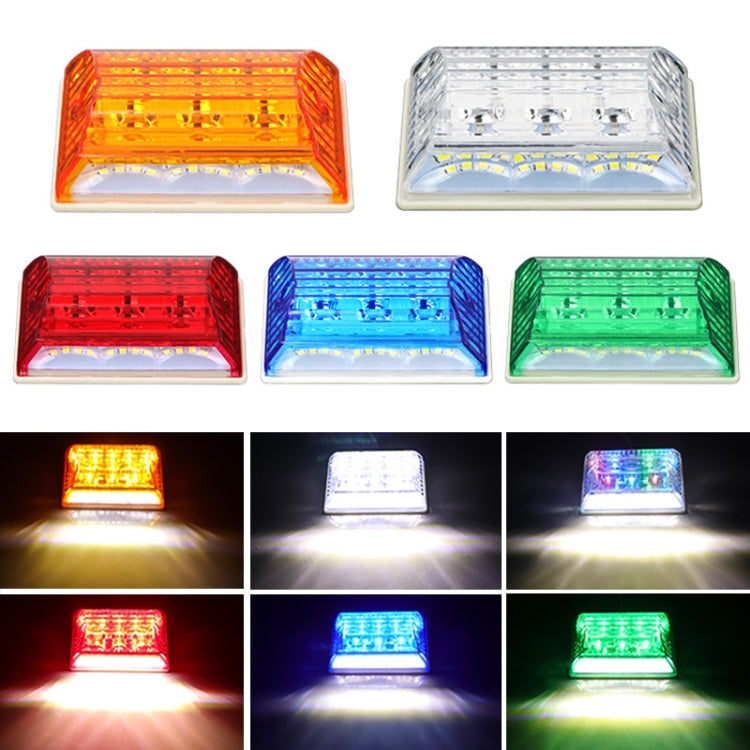 4 PCS ZS-6001 DC24V Car / Truck Side Marker Indicator Lights Bulb Lamp (White Light) - Clearance Lights by buy2fix | Online Shopping UK | buy2fix