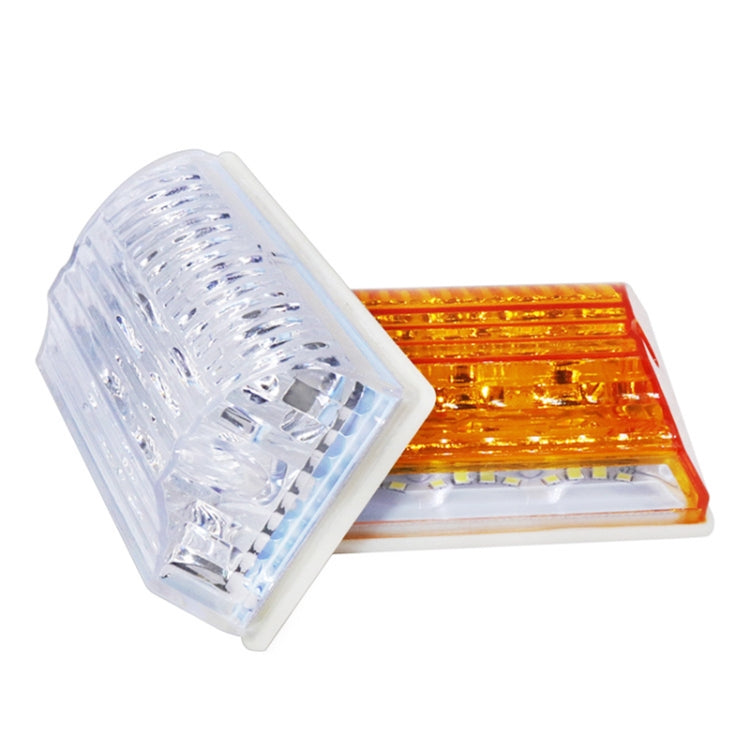 4 PCS ZS-6001 DC24V Car / Truck Side Marker Indicator Lights Bulb Lamp (White Light) - Clearance Lights by buy2fix | Online Shopping UK | buy2fix