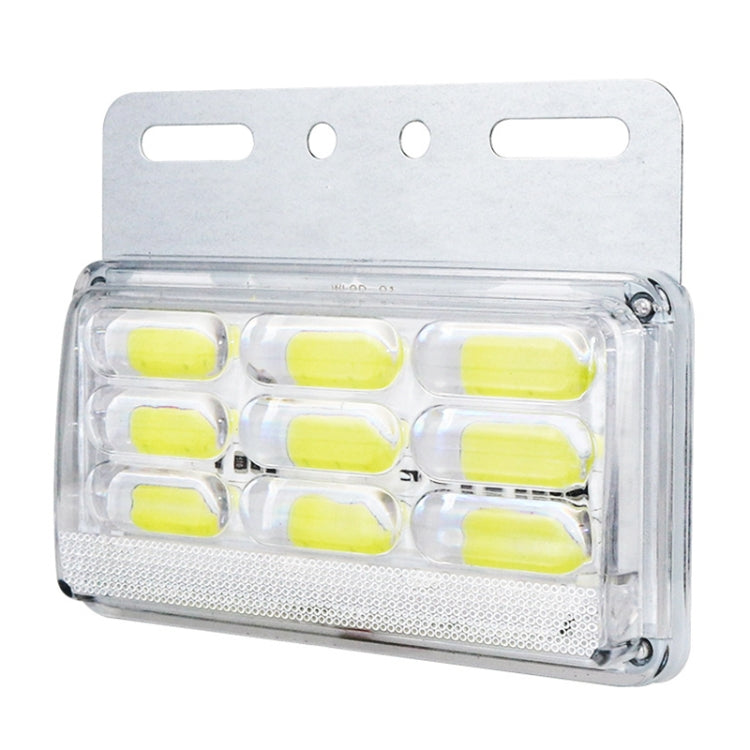 4 PCS ZS-9001 DC24V 9D Waterproof Car / Truck Side Marker Indicator Lights Bulb Lamp (White Light) - Clearance Lights by buy2fix | Online Shopping UK | buy2fix