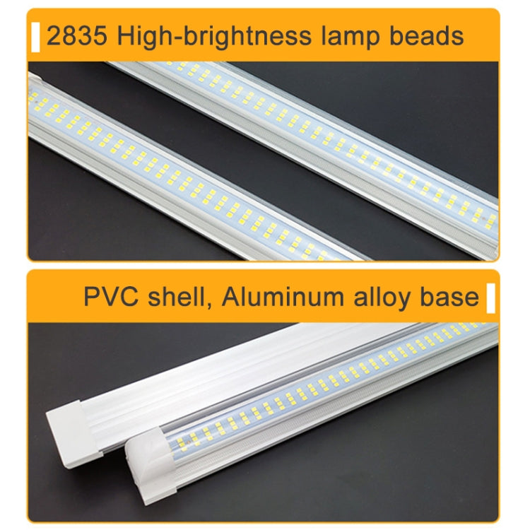 2 PCS ZS-3333 Side Switch Type 12-80V High Bright 108LEDs Car Dome Light Cabin Light Bar - Dome Lights by buy2fix | Online Shopping UK | buy2fix