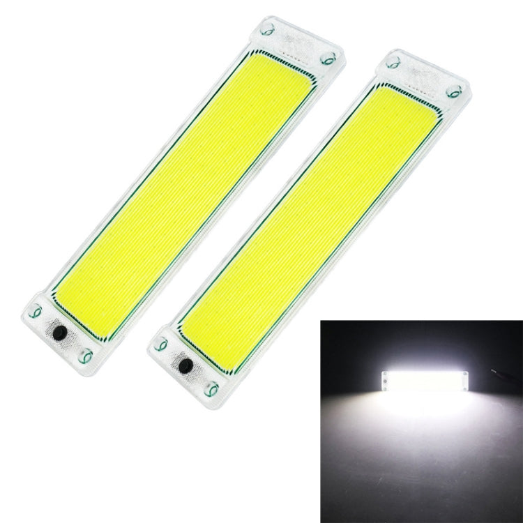 2 PCS ZS-3346 DC24V High Bright 105 COB Lamp Beads Car Dome Light Cabin Light Bar - Dome Lights by buy2fix | Online Shopping UK | buy2fix