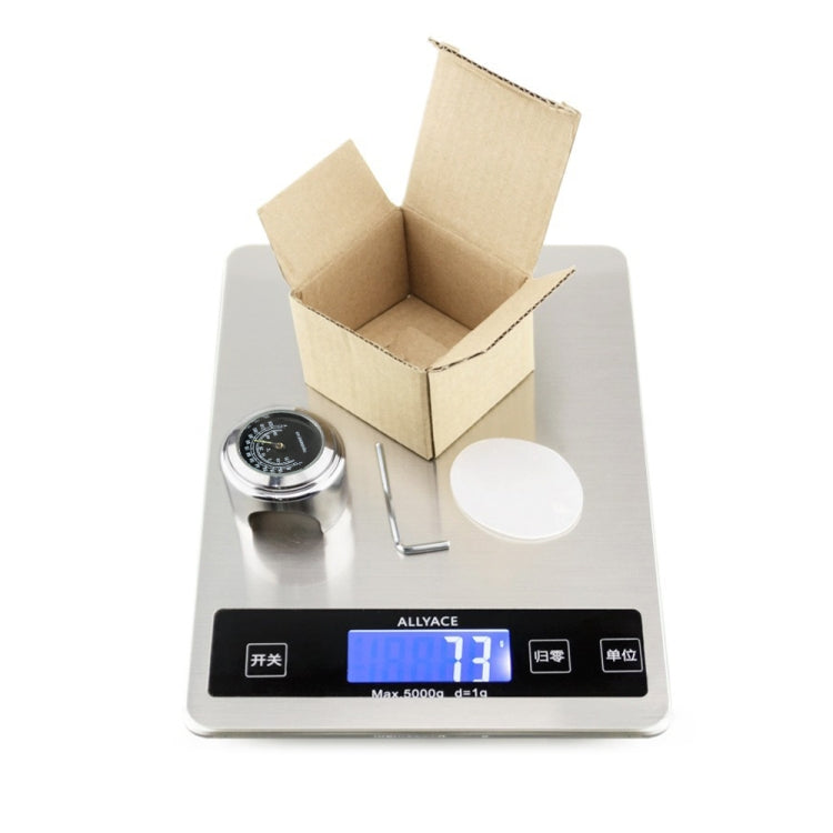 2 PCS Motorcycle 22-25mm Handlebar Thermometer (White) by buy2fix