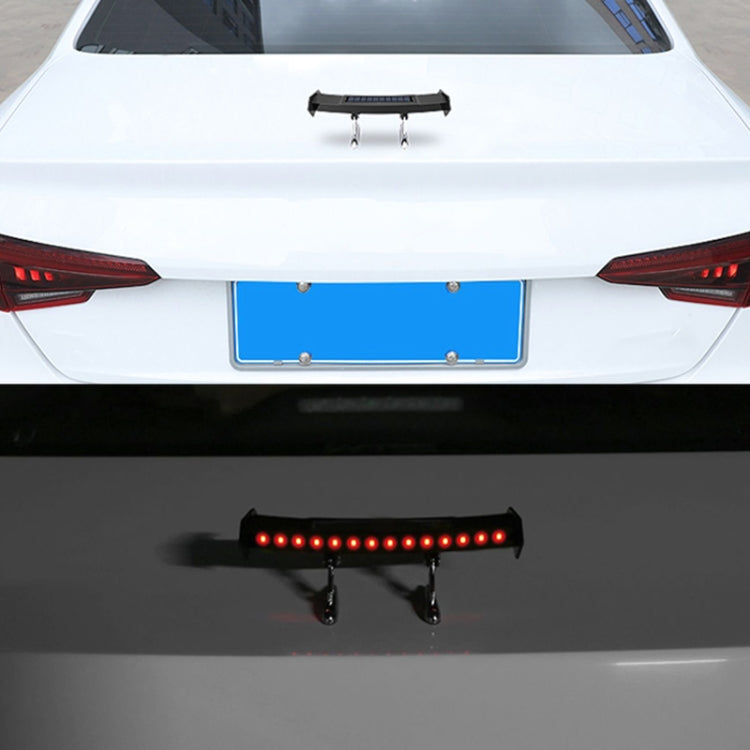 Car Mini Rear Wing with Light Solar Anti-collision Tail Light - Warning Lights by buy2fix | Online Shopping UK | buy2fix