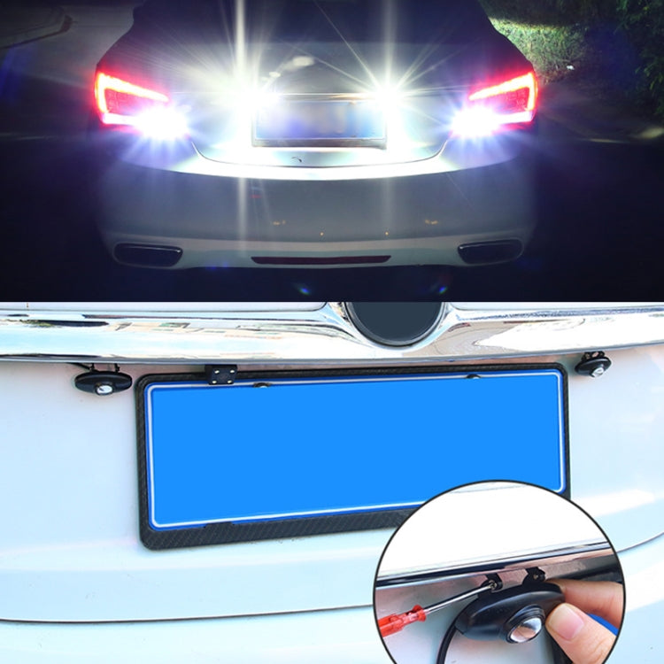 Car Adjustable LED Super Bright Reversing Light (Silver) - Warning Lights by buy2fix | Online Shopping UK | buy2fix