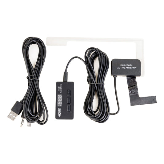 Car DAB+ Digital Broadcasting Receiver Box with FM Forwarding - Bluetooth Car Kits by buy2fix | Online Shopping UK | buy2fix