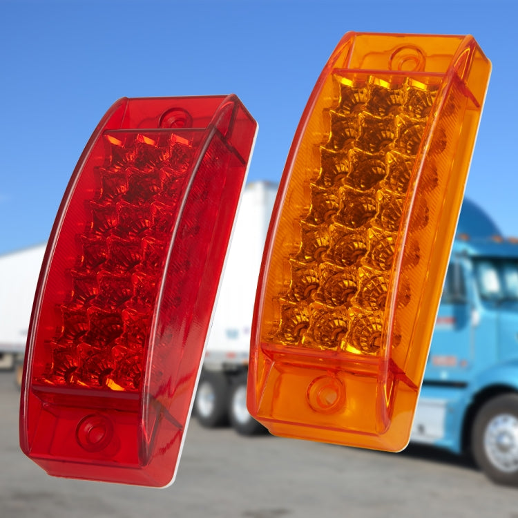 MK-142 DC12V-24V 21LEDs Car Tail Light Running Water Flashing Edge Light (Red Light) by buy2fix