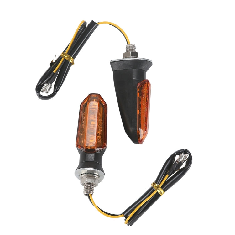 4 PCS MK-200 3LED Highlight Motorcycle Turn Signal Light (Yellow) - Signal Lights by buy2fix | Online Shopping UK | buy2fix