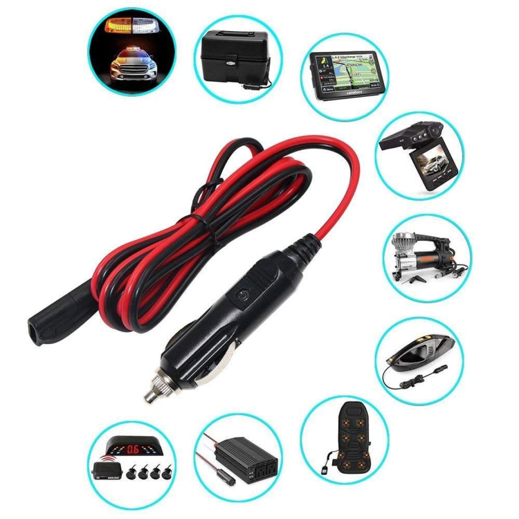 12V SAE Car Power Cord Cigarette Lighter Plug to Solar Battery Charging Connecting Cable, Length: 1.5m by buy2fix