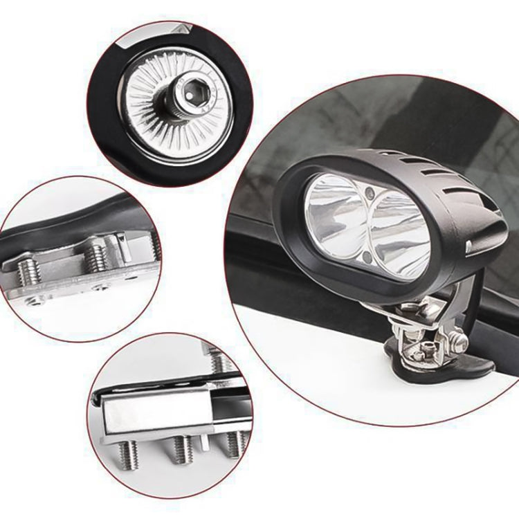 Y-005 Pair Universal LED Strip Light Mounting Bracket - Car Light Accessories by buy2fix | Online Shopping UK | buy2fix