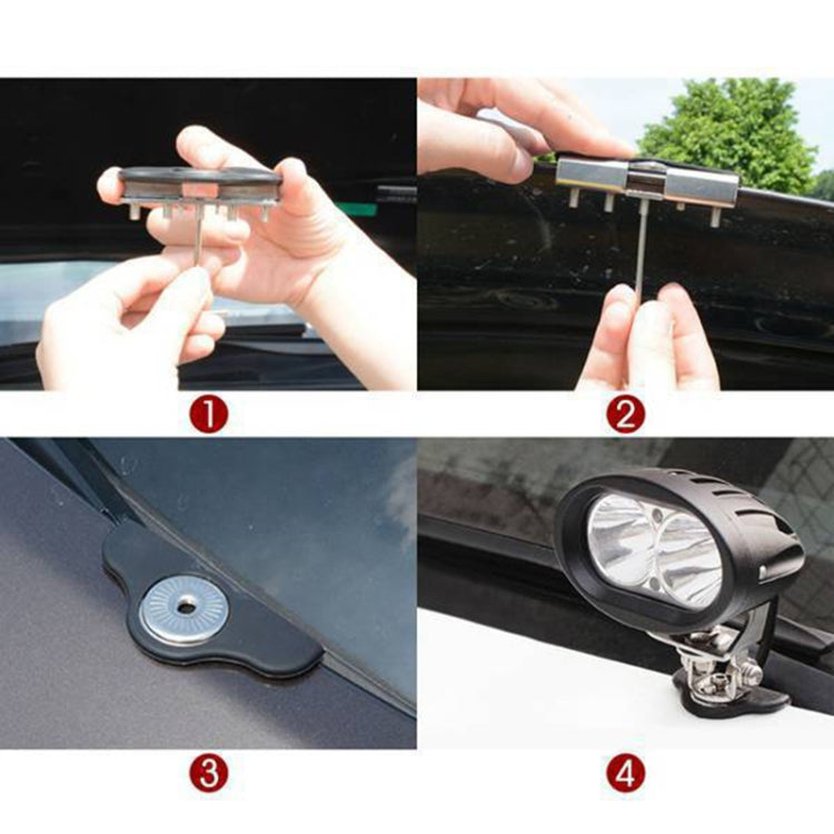 Y-005 Pair Universal LED Strip Light Mounting Bracket - Car Light Accessories by buy2fix | Online Shopping UK | buy2fix