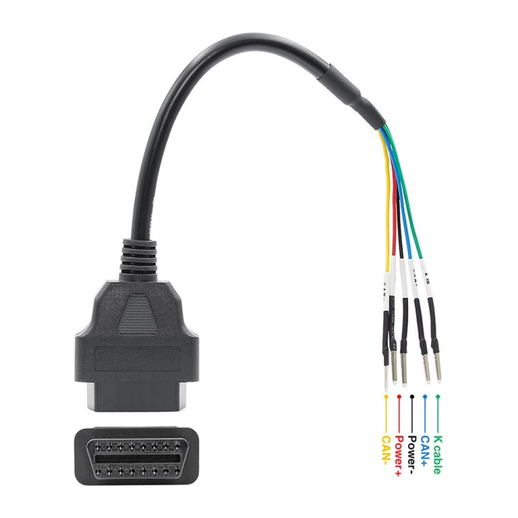 OBD2 Female 16 Pin K+can Line Jumper Tester Car Diagnostic Cable by buy2fix