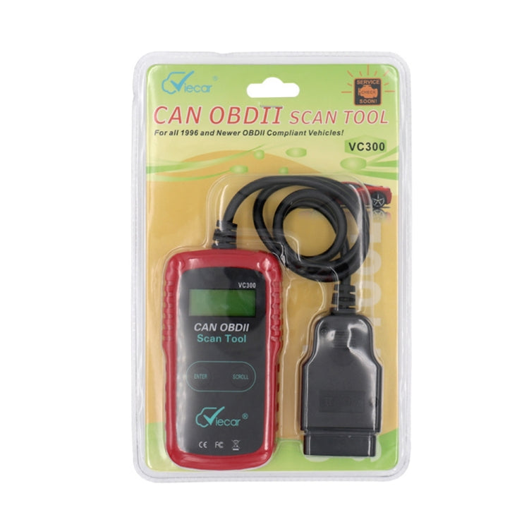 VC300 Car Fault Detector OBD2 EOBD Scanner Code Reader - In Car by buy2fix | Online Shopping UK | buy2fix