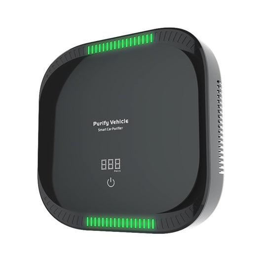 XJ-008 Car Negative Ion USB Air Purifier, Smart Version (Black) by buy2fix