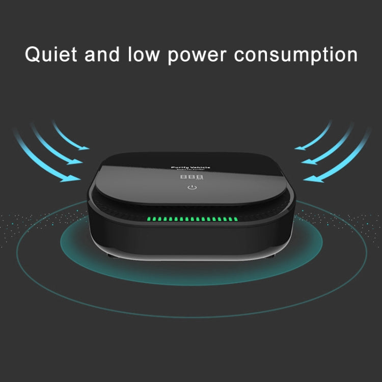 XJ-008 Car Negative Ion USB Air Purifier, Smart Version (White) - Air Purifier by buy2fix | Online Shopping UK | buy2fix