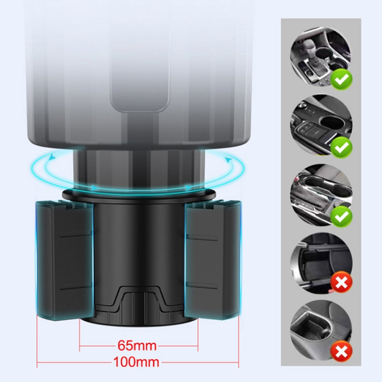 Car Cup Mouth Conversion Large Water Cup Holder - Car Drink Holders by buy2fix | Online Shopping UK | buy2fix