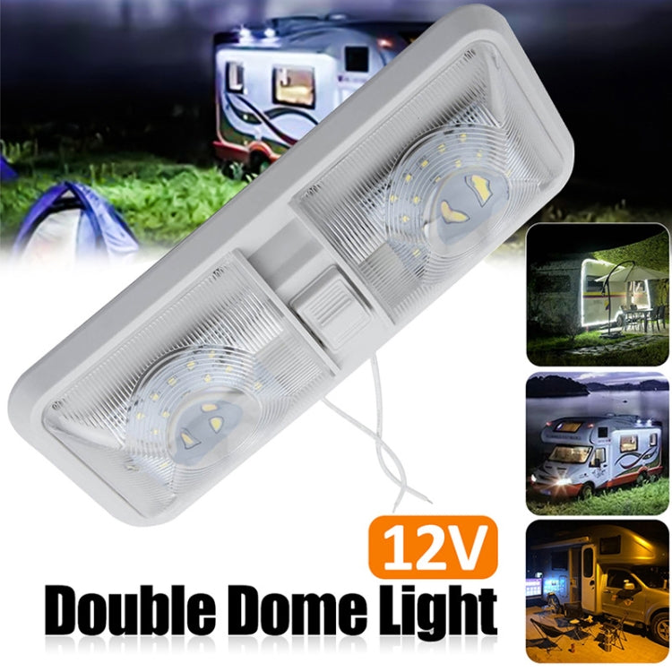 12V 48LEDs RV Camper Boat Ceiling Dome Light Spotlight - Dome Lights by buy2fix | Online Shopping UK | buy2fix
