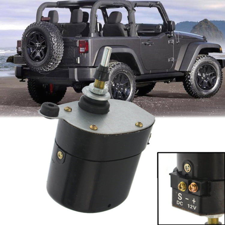 Caravan 12V Front Windshield Wiper Motor 01287358 for Willys Jeep Tractor by buy2fix