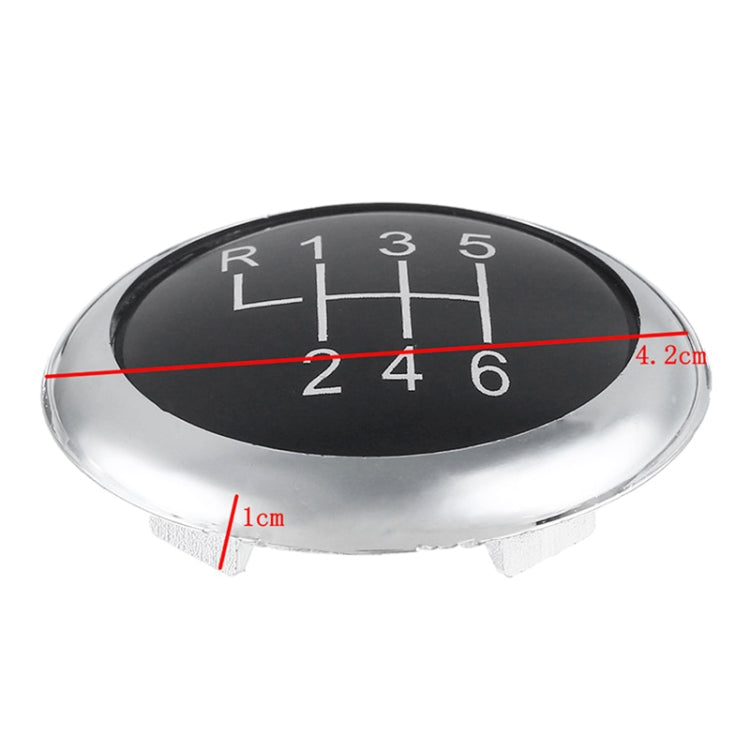 Car 6-speed Shift Lever Handle Ball Cover 3C0711144A for Volkswagen Passat - Shift Knob by buy2fix | Online Shopping UK | buy2fix