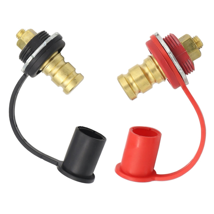 1 Pair Car 20mm Stud Battery Charger Binding Post - Booster Cable & Clip by buy2fix | Online Shopping UK | buy2fix
