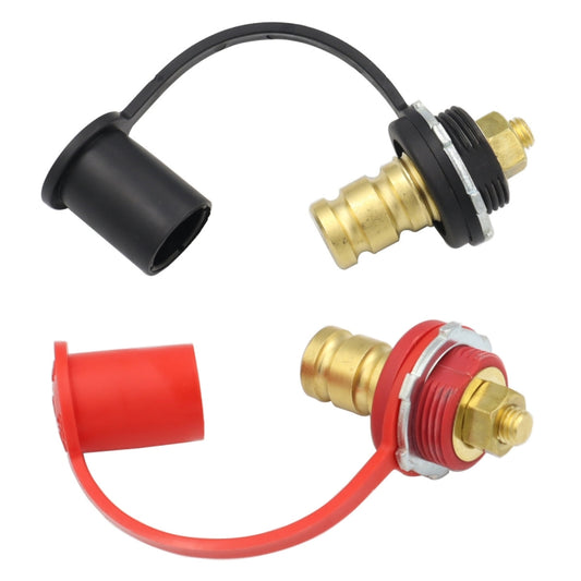 1 Pair Car 20mm Stud Battery Charger Binding Post - Booster Cable & Clip by buy2fix | Online Shopping UK | buy2fix