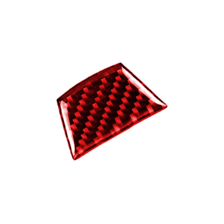 For BMW 3 Series E90 Little B Version Carbon Fiber Car Steering Wheel Decorative Sticker (Red) - Car Interior Mouldings by buy2fix | Online Shopping UK | buy2fix