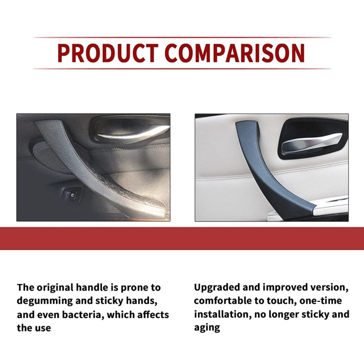 Car Right Rear Inside Door Handle 51417230850 for BMW 3 Series E90 2006-2012 - Door Handles by buy2fix | Online Shopping UK | buy2fix
