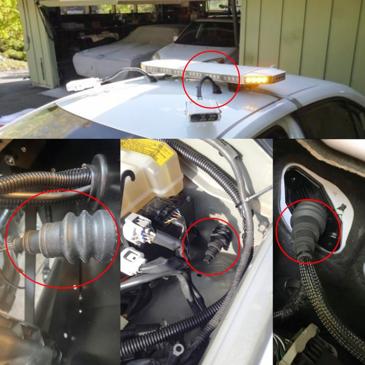 Car Wiring Harness Rubber Protective Sleeve by buy2fix