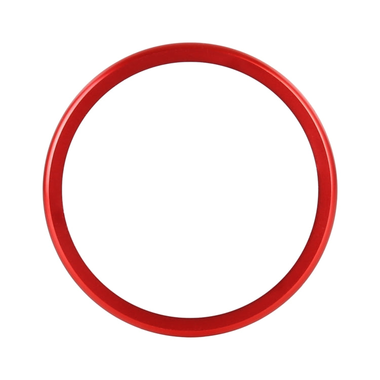 Car Headlight Switch Ring Trim Sticker Decoration for Audi Q2 (Red) - Decoration Rings by buy2fix | Online Shopping UK | buy2fix