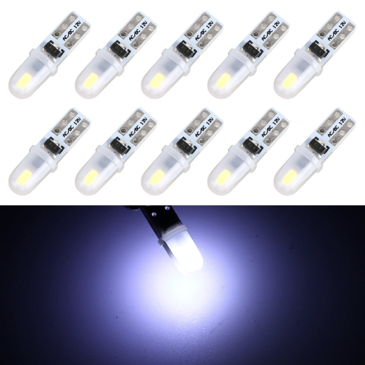 10 in 1 T5 Car Instrument Panel LED Decorative Light (White Light) - Instrument Lights by buy2fix | Online Shopping UK | buy2fix
