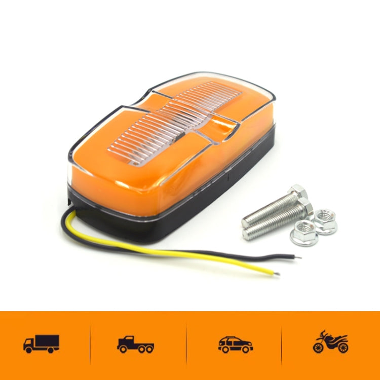 2 PCS MK-190 Truck LED Side Marker Light (Yellow Light) - Running Lights by buy2fix | Online Shopping UK | buy2fix