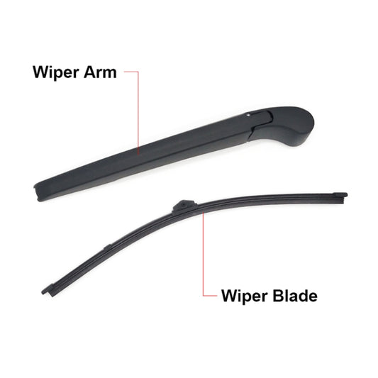 JH-BMW05 For BMW X1 F48 2016-2017 Car Rear Windshield Wiper Arm Blade Assembly 61 62 7 356 224 - Windscreen Wipers by buy2fix | Online Shopping UK | buy2fix