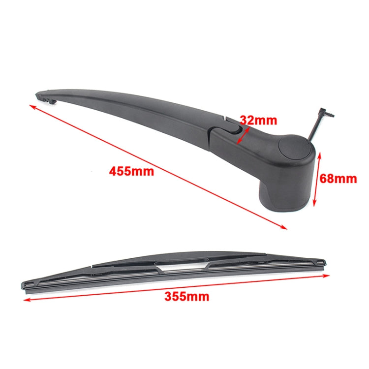JH-BK15 For Buick Rainier 2007-2017 Car Rear Windshield Wiper Arm Blade Assembly 15232653 - Windscreen Wipers by buy2fix | Online Shopping UK | buy2fix