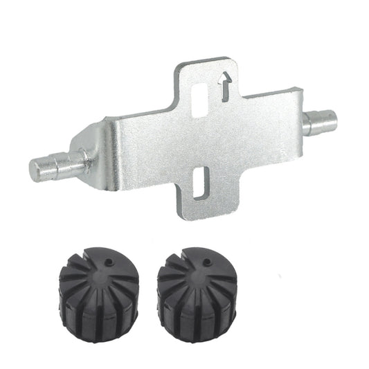 For BMW R1200GS R1250G R1250RT Motorcycle Seat Lowering Adjustment Bracket (Silver) - Others by buy2fix | Online Shopping UK | buy2fix