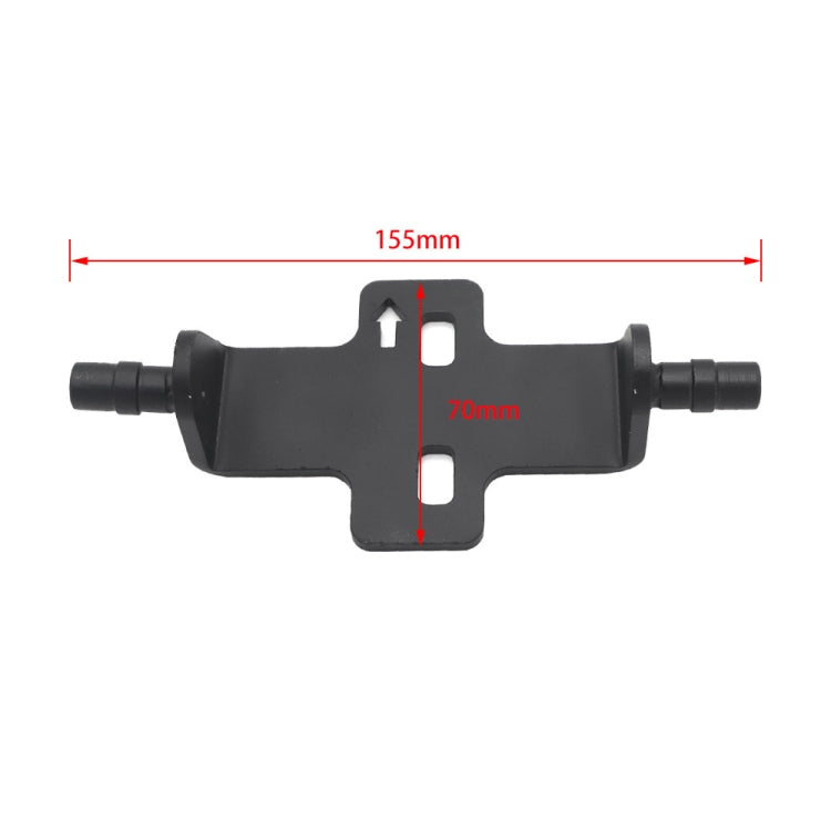 For BMW R1200GS R1250G R1250RT Motorcycle Seat Lowering Adjustment Bracket (Black) - Others by buy2fix | Online Shopping UK | buy2fix