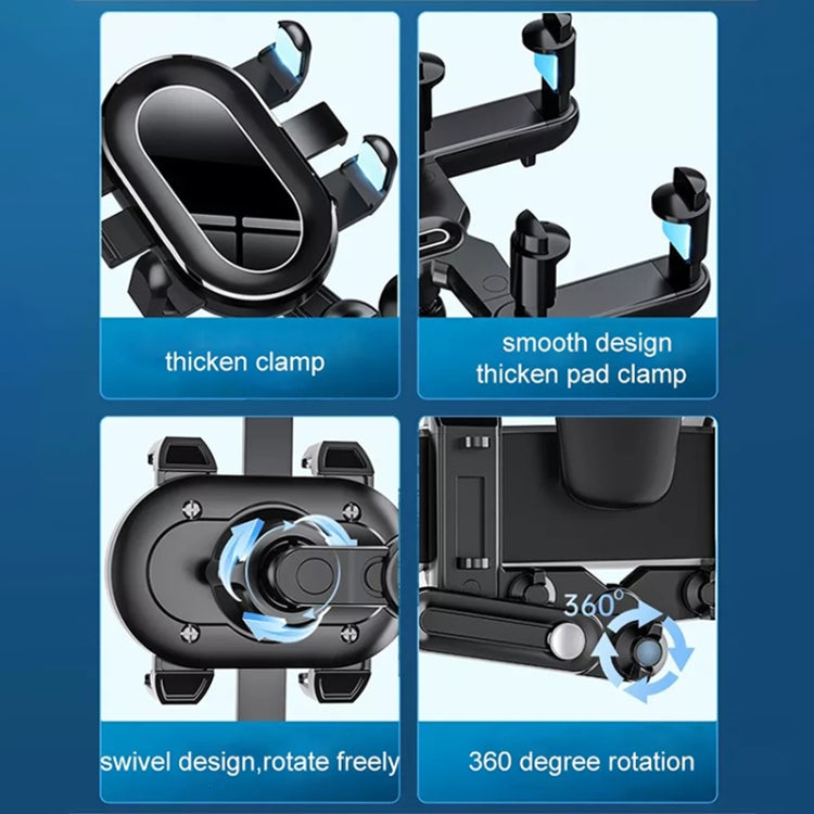 Snap-on Rearview Mirror Car Phone Holder In-Car Navigation Bracket - Universal Car Holders by buy2fix | Online Shopping UK | buy2fix