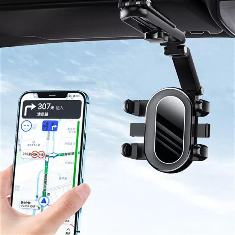 Multifunctional Car Sun Visor Rear Seat Mobile Phone Holder (Green) - Universal Car Holders by buy2fix | Online Shopping UK | buy2fix