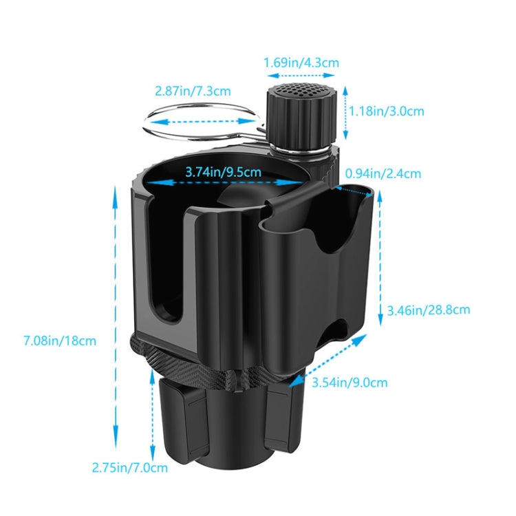 Car Beverage Rack Water Cup Mobile Phone Holder - Universal Car Holders by buy2fix | Online Shopping UK | buy2fix