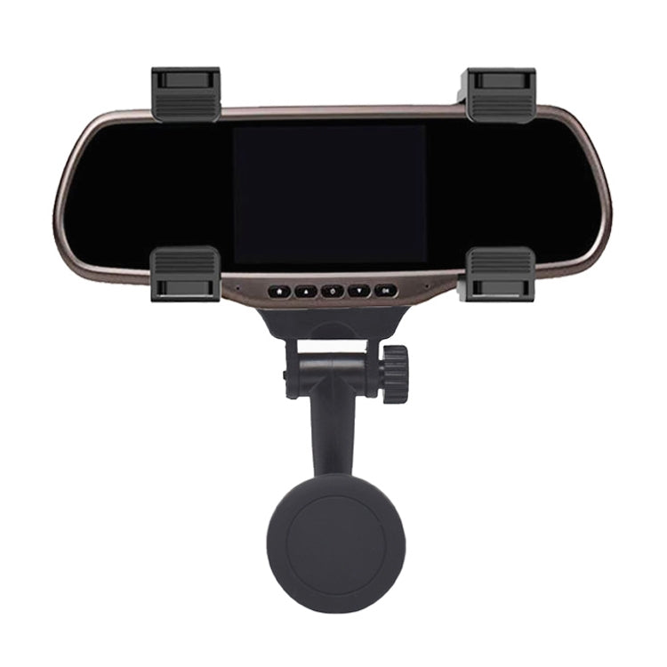 Silicone Magnet Car Rear Mirror Navigation Phone Holder - Universal Car Holders by buy2fix | Online Shopping UK | buy2fix
