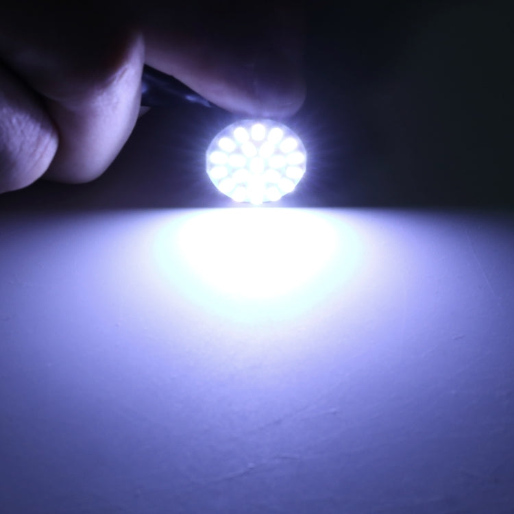 10pcs 1156 DC12V 1.2W Car Turn Signal Light (White Light) - Arrow Turn Lights by buy2fix | Online Shopping UK | buy2fix