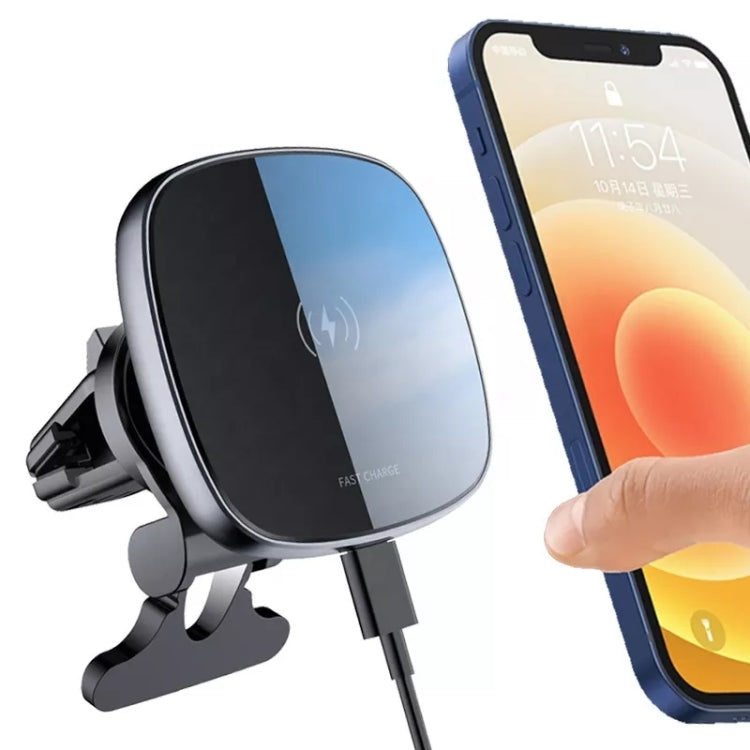 15W Car Magnetic Wireless Charger Mobile Phone Wireless Charger Stand - Wireless Charger Holders by buy2fix | Online Shopping UK | buy2fix