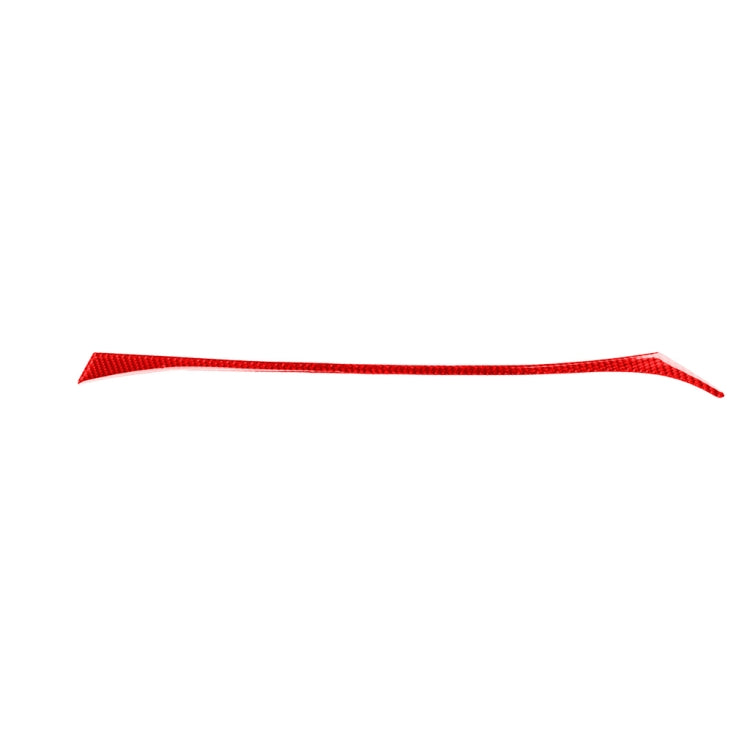Car Carbon Fiber Dashboard Right Side Decorative Sticker for Infiniti Q50 2014-2020, Right Drive(Red) - Car Interior Mouldings by buy2fix | Online Shopping UK | buy2fix