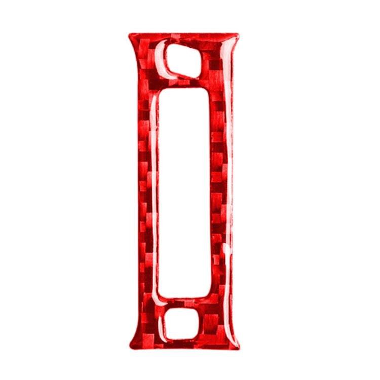 Car Carbon Fiber Rear Air Outlet Decorative Sticker for Infiniti Q50 2014-2020, Left and Right Drive(Red) - Car Interior Mouldings by buy2fix | Online Shopping UK | buy2fix